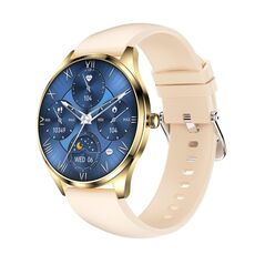 H77 1,43 pollici Schermo AMOLED Orologio intelligente per salute e fitness IP67 Impermeabile Supporto chiamate BT (Beige)