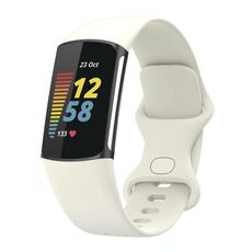Cinturino in silicone xDfind per Fitbit Charge 6/5, taglia: S (albicocca)
