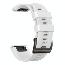 Per cinturino da orologio sportivo in silicone Gamin xDfind da 26 mm (bianco)