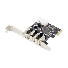 Scheda di espansione ad alta velocità per computer industriale SUNWEIT ST623 PCIe x1 MCS9990 a 4 porte USB2.0