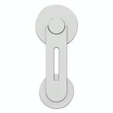 Supporto di espansione magnetico per laptop AhaStyle WG26-5 in alluminio MagSafe Circle, supporto portatile regolabile per telefono (argento)