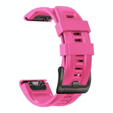 Cinturino per orologio sportivo in silicone color puro per Gamin xDfind da 22 mm (rosa)