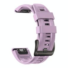 Cinturino per orologio Garmin x Find da 22 mm in silicone Sport Pure Color (viola chiaro)