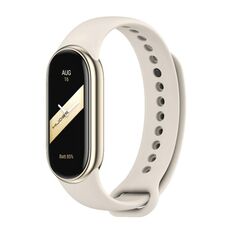 Cinturino per orologio in silicone tinta unita con fibbia in metallo xDfind per Xiaomi Smart Band 10/9/8 (grigio)