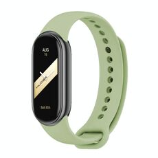 Cinturino per orologio in silicone tinta unita con fibbia in metallo xDfind per Xiaomi Smart Band 10/9/8 (viola taro)