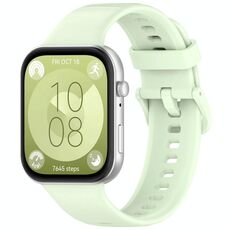 Per Huawei Watch Fit 3 trova il cinturino sportivo in silicone con fibbia colorata (verde)