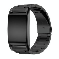 Per WHOOP 4.0 Cinturino per orologio in metallo massiccio a tre perle (nero)