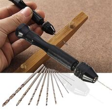 11 In1 Mini trapano manuale con trapano in plastica Wenwan Punzonatrice