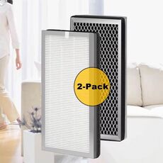 Filtro HEPA da 2 pezzi/confezione per parti di ricambio del purificatore d'aria Medify Air MA-15