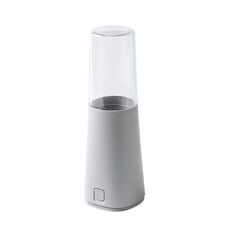 Scatola di bacchette per riporre le posate in plastica per uso domestico con scarico da cucina antipolvere con coperchio (grigio)