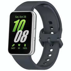 Cinturino per orologio in silicone con fibbia colorata xDfind per Samsung Galaxy Fit 4/3 (grigio)
