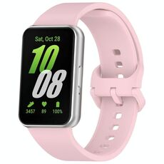Cinturino per orologio in silicone con fibbia colorata xDfind per Samsung Galaxy Fit 4/3 (rosa)