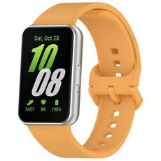 Cinturino per orologio in silicone con fibbia colorata xDfind per Samsung Galaxy Fit 4/3 (giallo)
