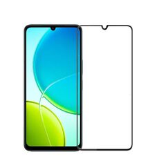 For vivo Y29s / Y04 PINWUYO 9H 3D Curved Explosion-proof Tempered Glass Film(Black)