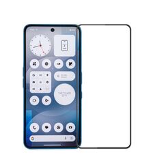 Per Nothing Phone 3a / 3a Pro MOFI 9H 3D Pellicola in vetro temperato antideflagrante per schermo curvo (nero)