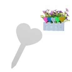 100 pezzi giardinaggio piante decoration decorazione amore etichetta giardino semenzale in vaso pianta fiore marchio (bianco)