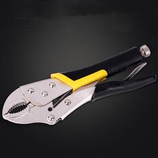 Pinze universali multifunzionali a pressione vigorose Pinze a morsetto manuale tipo C, stile: manico in plastica da 10 pollici
