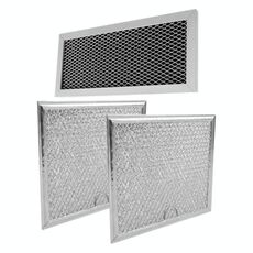 3 pezzi/set filtro carbone per microonde per parti di ricambio Samsung ME19R7041FS