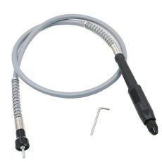Cacciavite elettrico Albero flessibile multifunzionale Torque Trapano elettrico Asta di collegamento Albero flessibile con mandrino, Dimensioni: albero 3,2 mm, Stile: Manico in plastica nera