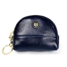2027 Borsa a doppia tascabile con cerniera con cerniera in pelle da donna