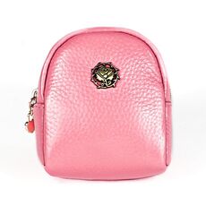 Portamonete portafogli in pelle con cerniera portatile piccola 2028 Lady (rosa)