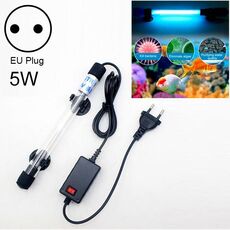 Lampada per acquario per disinfezione delle alghe ultraviolette UV 220V 5W, spina europea