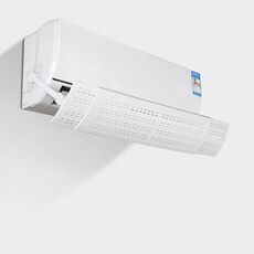 Parabrezza per parabrezza universale anti-diritto universale per camera da letto a parete per bambini, versione a tre assi