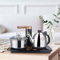 KAMJOVE Scaldabagno completamente automatico Bollitore elettrico Isolamento termico Fornello da tè elettrico intelligente Spina CN