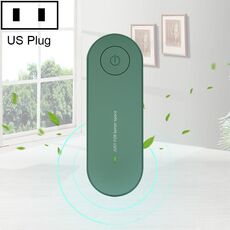 Mini purificatore d'aria anionico Fumo PM2.5 Rimuovi purificatore d'aria da cucina WC, tipo di spina: spina americana (verde)