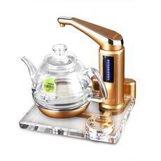 KAMJOVE B7 Fornello da tè elettrico completo di riscaldamento automatico intelligente dell'acqua bollitore elettrico, specifica: spina CN