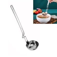 Cucchiaio da parete da appendere in acciaio inossidabile Cucchiaio da pesca creativo Cucchiaio da porridge, Stile: cucchiaio da minestra