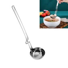 Cucchiaio da parete da appendere in acciaio inossidabile Cucchiaio da pesca creativo Cucchiaio da porridge, Stile: Colino