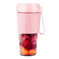 Spremiagrumi portatile Mini frullatore elettrico Spremiagrumi portatile (rosa)