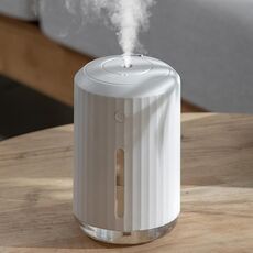 E15 Home Car Disinfection USB Umidificatore Diffusore di aromi Spruzzatore da tavolo portatile (Glacier White)