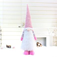Bambole senza volto natalizie Decorazioni natalizie Regalo per bambini, Stile: 32011 (Bianco)