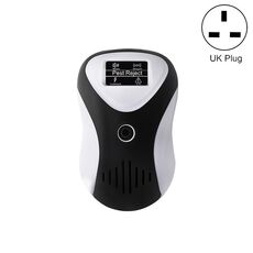 DC-9017A Repellente per topi ad ultrasuoni Repellente per insetti silenzioso a risparmio energetico Repellente per zanzare e repellente per insetti multifunzionale (spina UK)