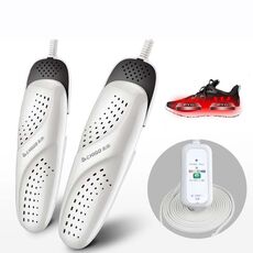 Asciuga scarpe Chigo 220V Asciugascarpe caldo per uso domestico per adulti e bambini, spina CN, stile: temporizzazione telescopica