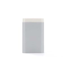 Scatola portapillole portatile sigillata 3 pezzi divisa in scomparti Mini portapillole portatile (grigio)