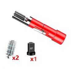 Raschietto elettrico per scala di pesce Raschietto automatico per uso domestico Spina CN Batteria singola rossa + Testa di taglio
