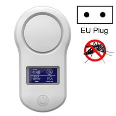 Repellente per insetti a ultrasuoni BG-305 Display, specifiche del prodotto: spina europea (bianco)