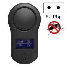 Repellente per insetti a ultrasuoni BG-305 Display, specifiche del prodotto: spina europea (nero)