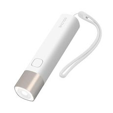 Originale Xiaomi Youpin Solove LED Torcia elettrica 3000mAh Mobile Power USB Multi-funzione illuminazione portatile (bianco)