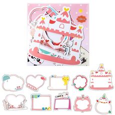 3 Confezioni Adesivi per cornici per foto fai-da-te Crescita del bambino Manuale per materiali decorativi Adesivi per manuali (ragazze)