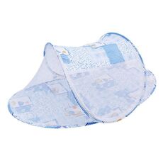 WZ-001 2 PCS Multifunzionale per bambini a forma di barca a forma di barca pieghevole con cerniera Zanzana (blu)