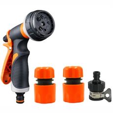 Plastic Household Flower Garden Watering Sprinkler, With Quick Connector+Universal Connector