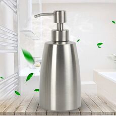SH101 304 Acciaio inossidabile Acciaio inox Lavaggio Liquido Bottiglia liquido Mano Sanitizer Bottle Distributore di sapone manuale