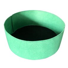 80x30cm 150L Feltro Piantatura Piantatura Borsetta da interno Pianta rotonda Pianta Piantina non tessuta sacchetto della piantina (erba verde)