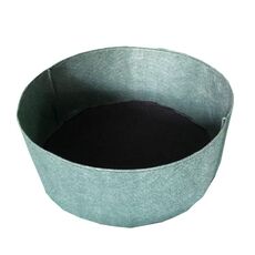 130x30cm 400L Feltro Piantatura Piantatura Banetto All'interno Sacchetto della pianta rotondo della pianta non tessuto (verde scuro)