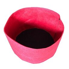 130x30cm 400L Feltro Piantatura Piantatura Borse da interno Pianta Pianta rotonda Borsa da piantina non tessuta (rosso)