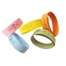 5 pezzi BUGS Bracciale repellente per zanzare Anello per zanzare Bracciale per zanzare da esterno Colore consegna casuale, Stile: Bugslock